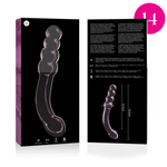Nebula Series By Ibiza - Modelo 14 Dildo Vidro Borosilicado Rosa 18.5 cm -O- 3 cm