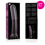 Nebula Series By Ibiza - Modelo 17 Dildo Vidro Borosilicado Rosa 18.5 cm -O- 3 cm