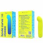 B Swish Bcute Curve Infinite Classic Recarregvel Vibrador de Silicone Amarelo