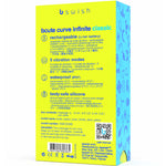 B Swish Bcute Curve Infinite Classic Recarregvel Vibrador de Silicone Amarelo