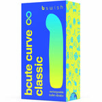 B Swish Bcute Curve Infinite Clássico Recarregvel Vibrador Azul Silicone