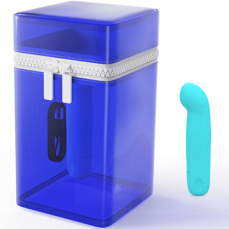 B Swish Bcute Curve Infinite Classic Edición Limitada Vibrador Recargable de Silicona Azul
