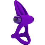Pretty Love Anel Vibrador 10 Vibraões Lila Silicone