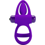 Pretty Love Anel Vibrador 10 Vibraões Lila Silicone