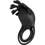 Pretty Love Anillo Vibrador Ruben 7 Vibraciones Silicona Negro