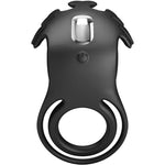 Pretty Love Anillo Vibrador Ruben 7 Vibraciones Silicona Negro