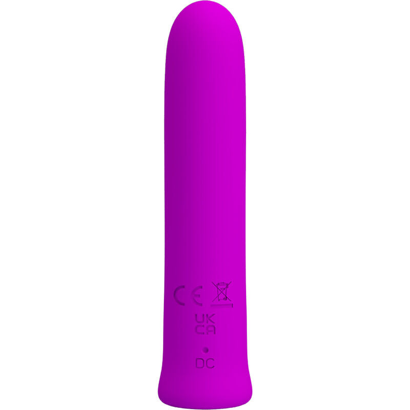 Pretty Love Vibrador Curtis Mini Super Power 12 Vibraões de Silicone Violeta