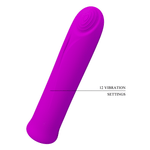 Pretty Love Vibrador Curtis Mini Super Power 12 Vibraões de Silicone Violeta