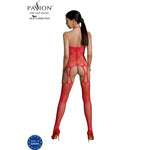 Passion Coleo Eco Bodystocking Eco Bs002 Rojo