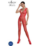 Passion Coleo Eco Bodystocking Eco Bs012 Rojo