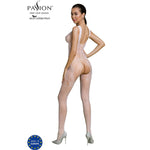 Passion Coleo Eco Bodystocking Eco Bs012 Branco