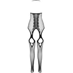 Passion Coleo Eco Bodystocking Eco Bs013 Preto