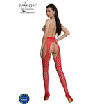 Passion - Coleo Eco Bodystocking Eco S003 Vermelho