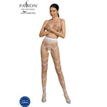 Passion - Coleo Eco Bodystocking Eco S006 Blanco