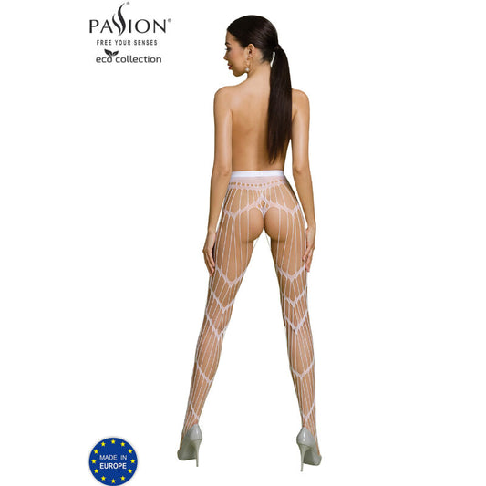 Passion - Coleo Eco Bodystocking Eco S006 Branco