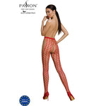 Passion - Coleo Eco Bodystocking Eco S007 Rojo