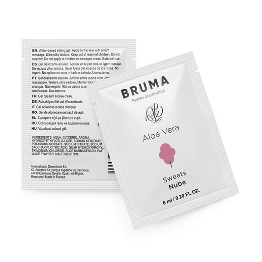 Bruma - Gel Deslizante de Aloe Vera Sabor Doces 6 ml
