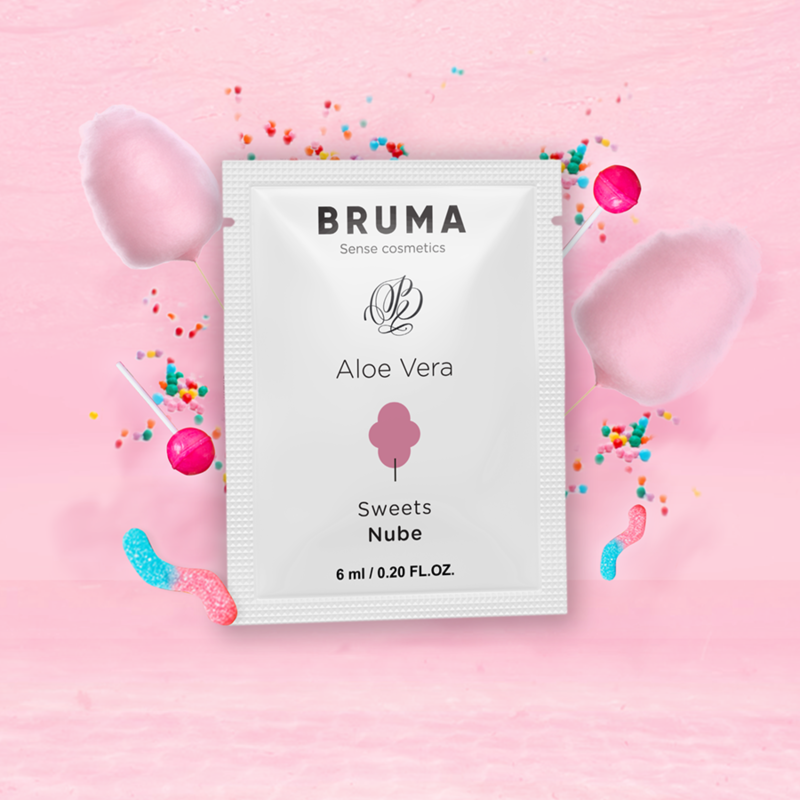 Bruma - Gel Deslizante de Aloe Vera Sabor Doces 6 ml