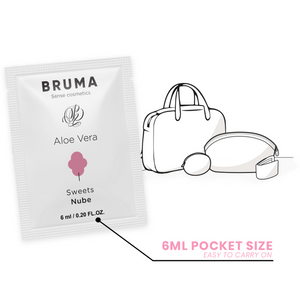 Bruma - Gel Deslizante de Aloe Vera Sabor Doces 6 ml