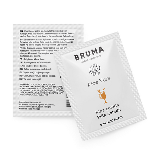 Bruma - Gel Deslizante de Aloe Vera Sabor Pina Colada 6 ml
