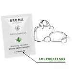 Bruma - Sativa Seed Oil Sliding Gel Aquecedor Sabor Cannabis 6 ml