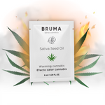 Bruma - Sativa Seed Oil Sliding Gel Aquecedor Sabor Cannabis 6 ml