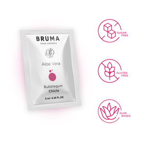 Bruma - Gel Deslizante de Aloe Vera Sabor Bubblegum 6 ml