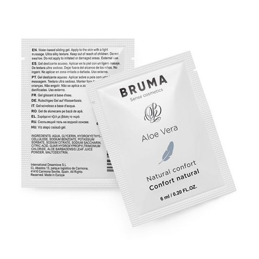 Bruma - Gel Deslizante de Aloe Vera Natural Confort 6 ml