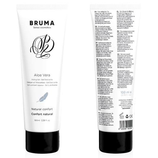 Bruma - Gel Deslizante de Aloe Vera Natural Confort 100 ml