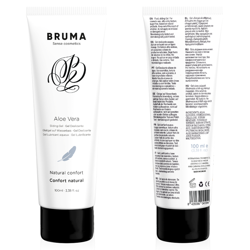 Bruma - Gel Deslizante de Aloe Vera Natural Confort 100 ml