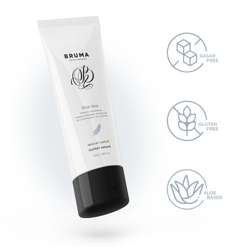Bruma - Gel Deslizante de Aloe Vera Natural Confort 100 ml