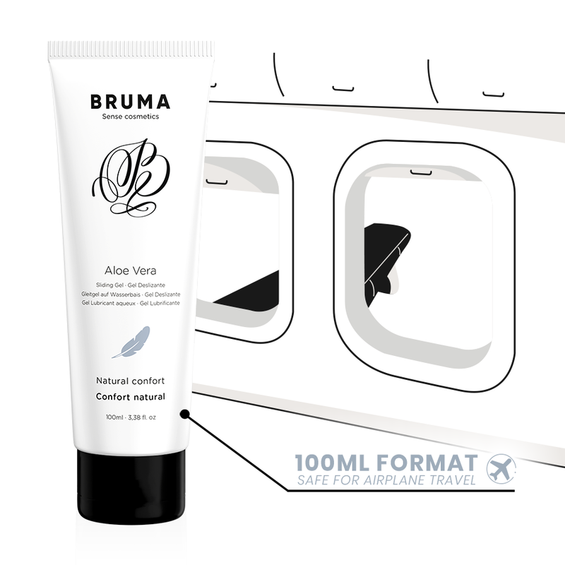 Bruma - Gel Deslizante de Aloe Vera Natural Confort 100 ml