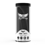 Mythology Dildo Anal Cobi Onyx Com Anel de Galo e Testículo 13 Silicone Cm