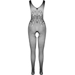 Passion - Bs098 Bodystock Negro Talla Única
