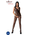 Passion - Bs098 Bodystock Negro Talla Única