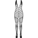 Passion - Bs100 Bodystocking Preto Tamanho Único