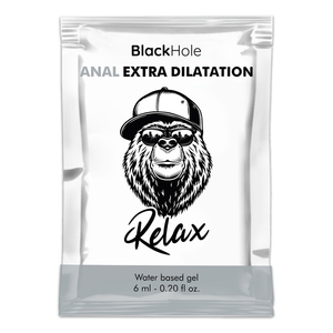 Black Hole - Gel à Base de Água Extra Dilatação 6 ml Dose Única