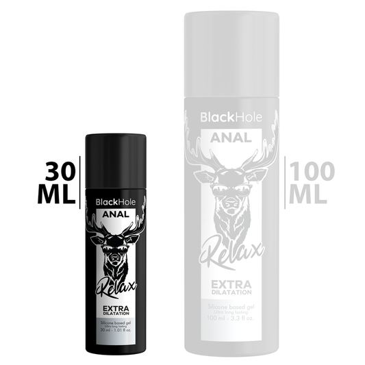 Black Hole - Gel Base de Silicone Dilatação Anal 30 ml
