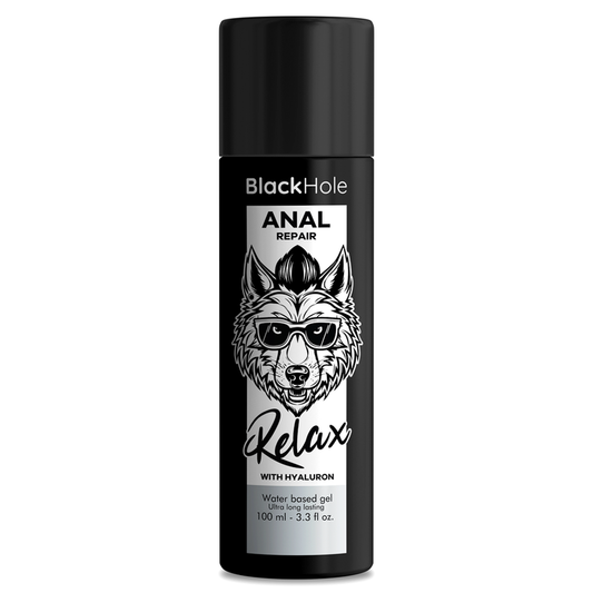Black Hole - Reparo Anal Relaxante à  Base de Água Com Hialuron 100 ml