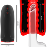 Jamyjob Efeito de Aquecimento Swing-r, Tecnologia de Swing e Masturbador de Vibrao