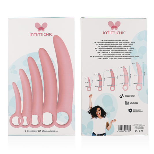 Intimichic Dilatador Silicona 5 Pcs