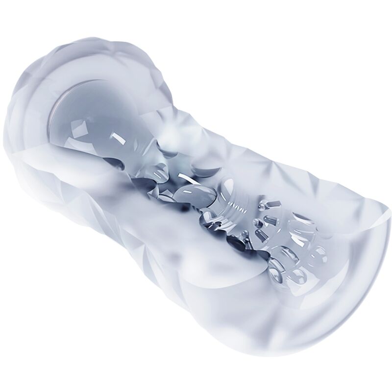 Pretty Love - Masturbador Masculino Fantasy con espiral interna y bolas transparentes