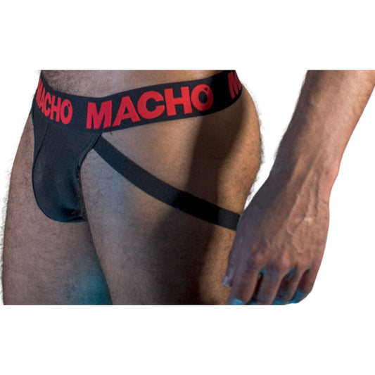 Macho Mx26x2 Jock Negro/Rojo XL