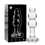 Nebula Series By Ibiza - Modelo 1Plug Cristal Borosilicato Transparente 10.5 cm -O- 3 cm