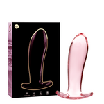 Nebula Series By Ibiza - Modelo 5 AnalPlug Vidro Borosilicado Rosa 12.5 cm -O- 3.5 cm