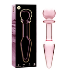 Nebula Series By Ibiza - Modelo 7 AnalPlug Vidro Borosilicado Rosa 13.5 cm -O- 3 cm