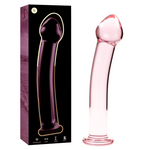 Nebula Series By Ibiza - Modelo 11 Dildo Cristal Borosilicato Rosa 16 cm -Ø- 3 cm