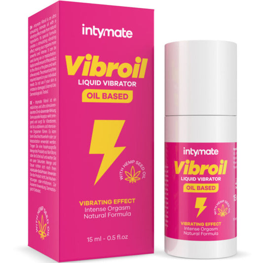 Intimateline Intymate Óleo Íntimo Vibroil para Seu Efeito Vibrante 15 Ml