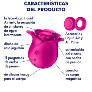 Satisfyer - Air Pulse Pro 2 Modern Blossom Vibrador