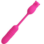 Pretty Love Nobikuma Bala Vibrante de Silicone Rosa